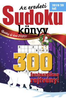 Az eredeti Sudoku könyv - 300 fantasztikus rejtvény! 2019/20. tél