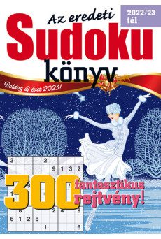 Az eredeti SUDOKU KÖNYV 2022 tél