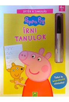Peppa malac: Írni tanulok - Tollal és letörölhető oldalakkal